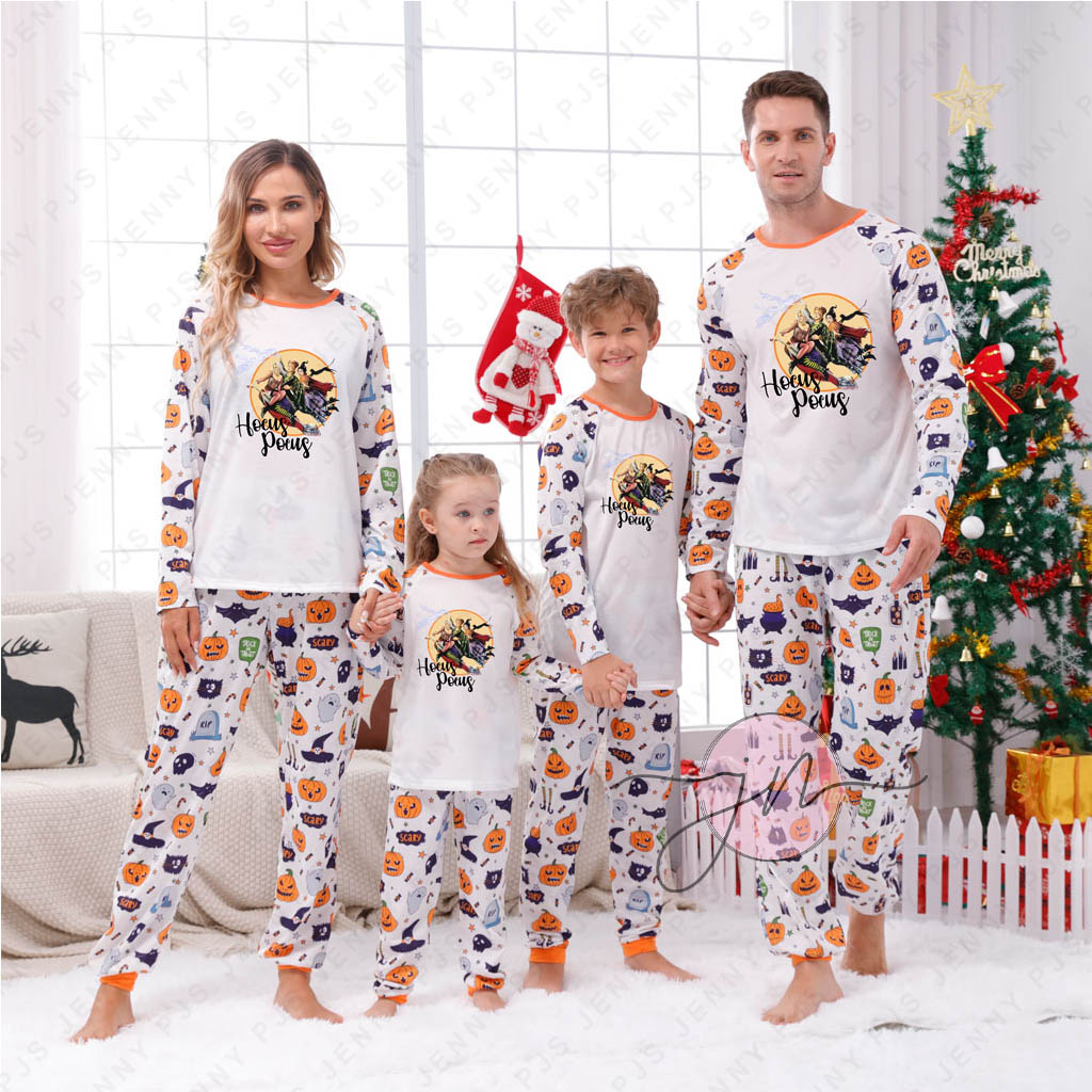 Cute Family Christmas Pajamas Hocus Pocus