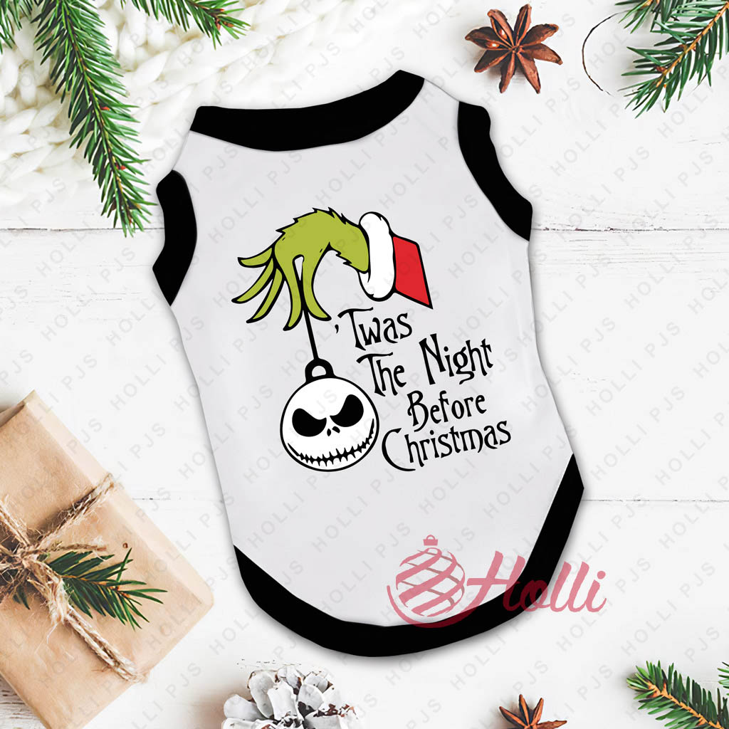 The Nightmare Before Christmas X The Grinch Family And Dog Christmas