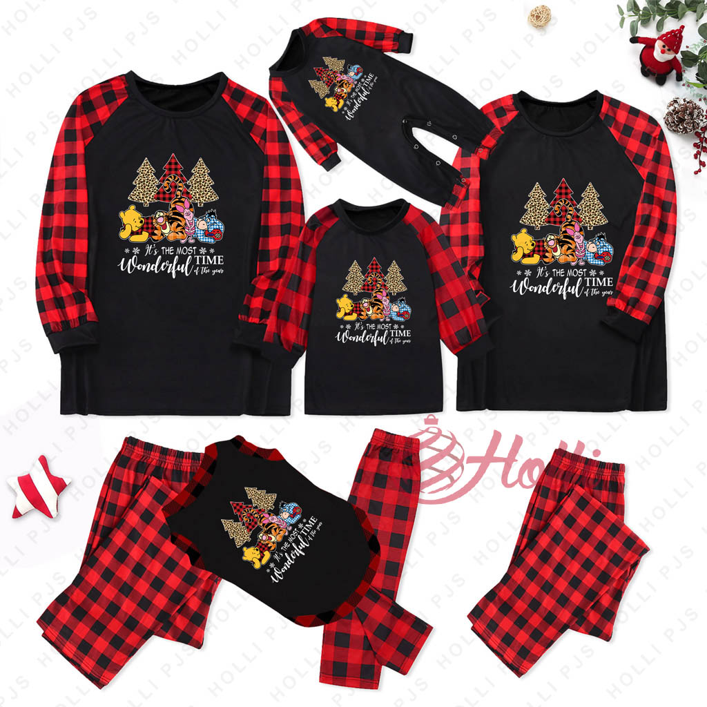 Winnie The Pooh And Friends Matching Christmas PJs (1)