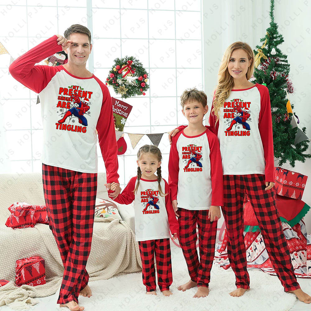 Marvel Spider Man Family Christmas Pajamas