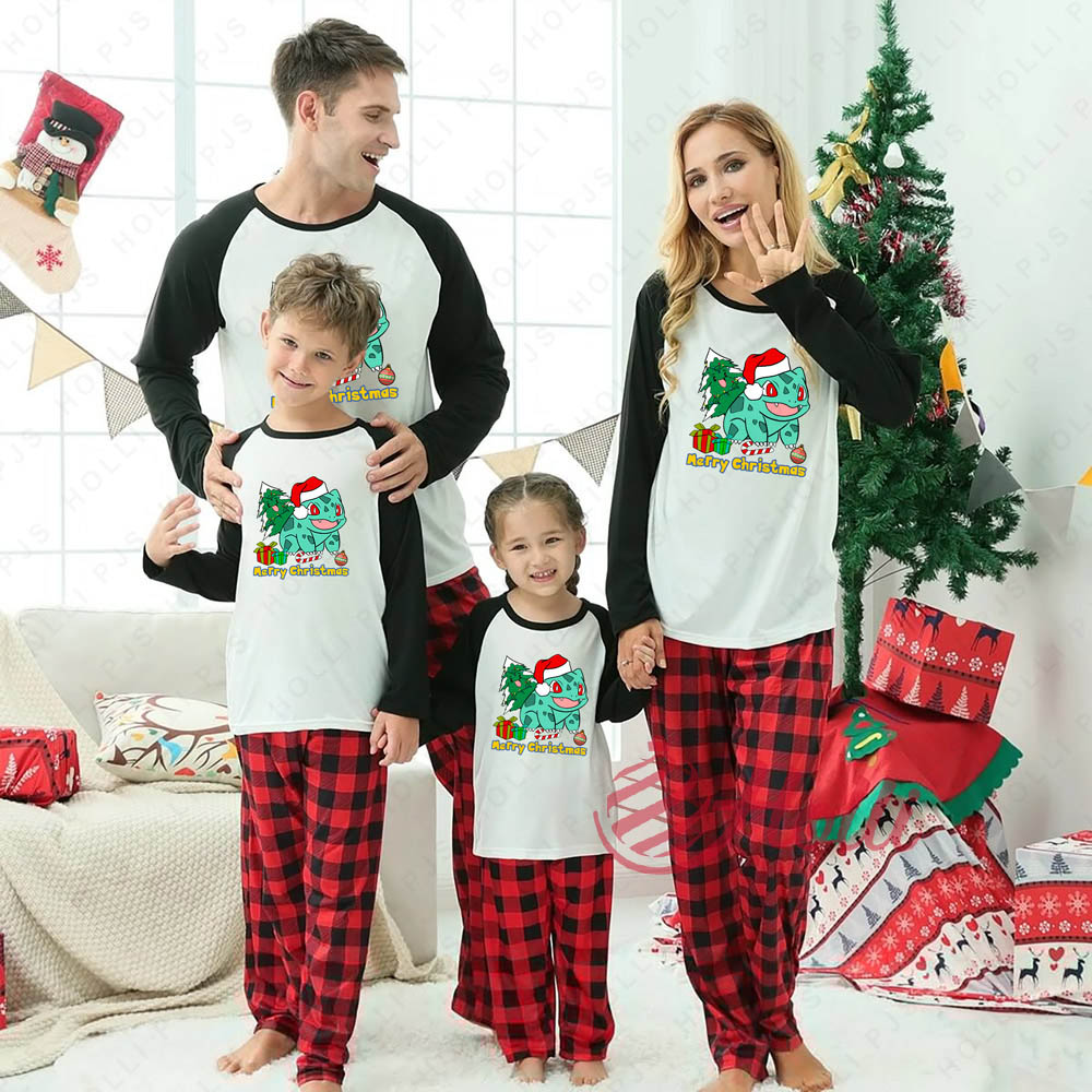 Matching Family Pajamas Bulbasaur Pokemon